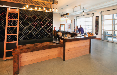 Hook & Ladder Winery Remodels with Redwood